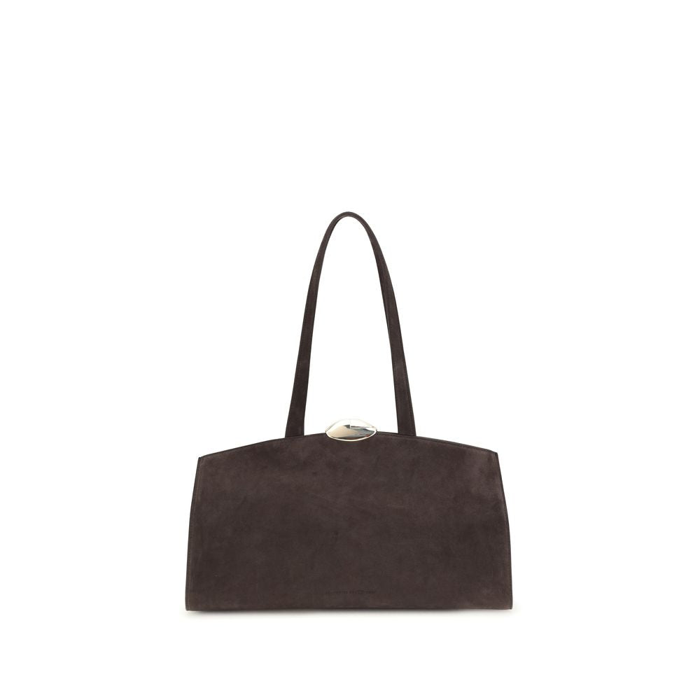 Benedetta Bruzziches Brown Calf Leather Bos Taurus Shoulder Bag