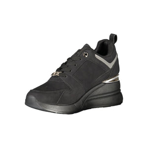Laura Biagiotti Black Polyester Women Sneaker