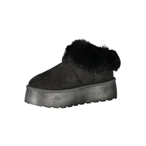 Laura Biagiotti Black Polyester Women Sneaker