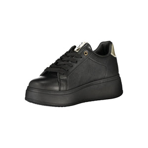 Laura Biagiotti Black Polyester Women Sneaker