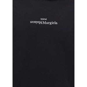Margiela Black Cotton Sweatshirt