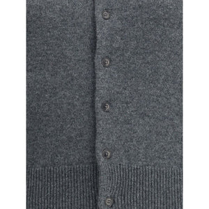 Extreme Cashmere Gray Cashmere Cardigan