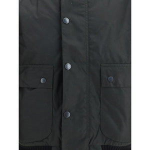 Barbour International Black Cotton Shell Jacket