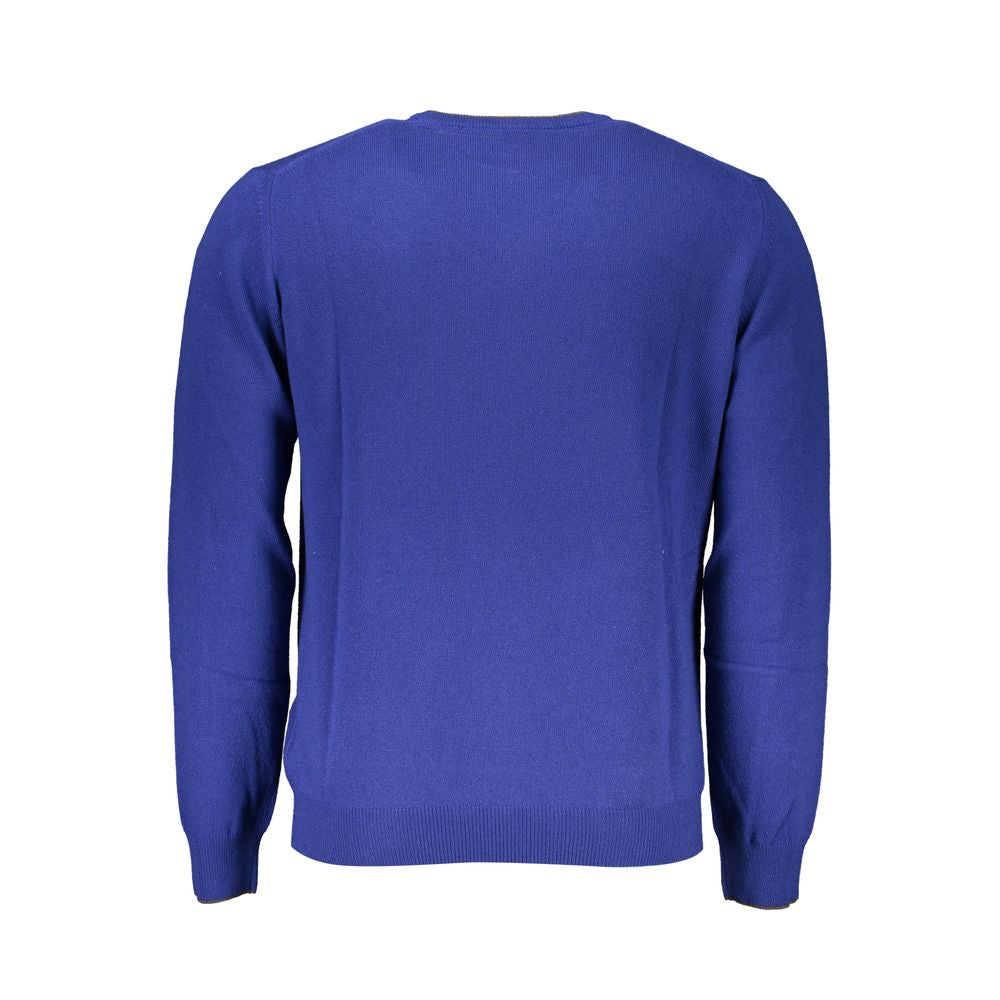 Harmont & Blaine Blue Viscose Men Sweater