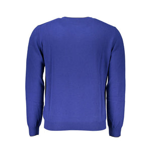 Harmont & Blaine Blue Viscose Men Sweater