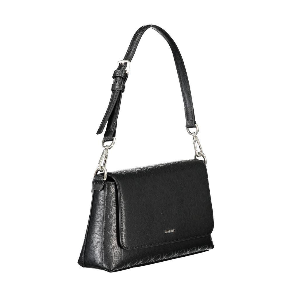 Calvin Klein Black Polyester Women's Shoulder Bag