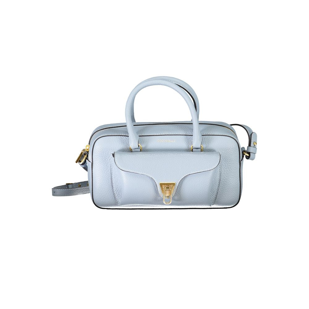 Coccinelle Azzurro Leather Women Handbag