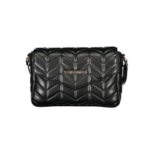 Mario Valentino Nero Polyurethane Women Shoulder Bag