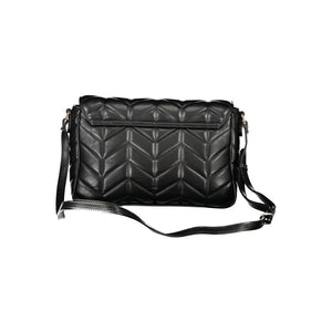 Mario Valentino Nero Polyurethane Women Shoulder Bag