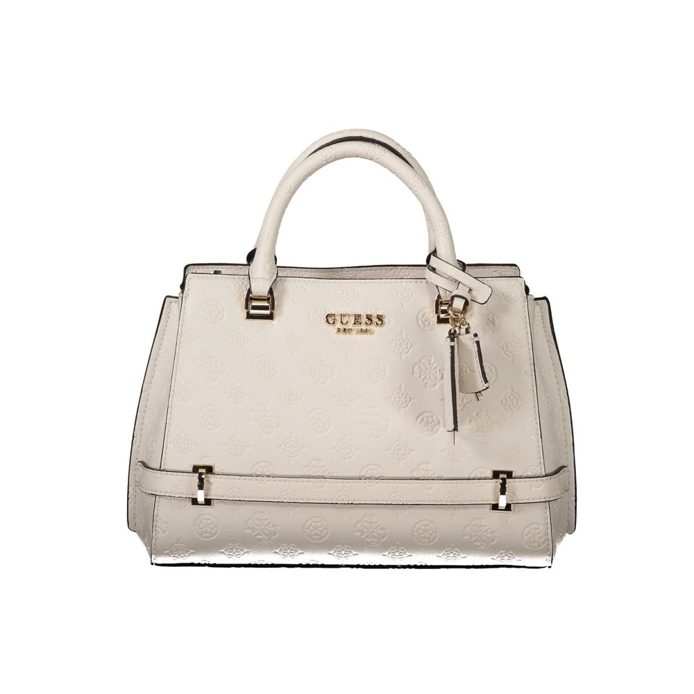 Guess Jeans Bianco Polyurethane Women Handbag