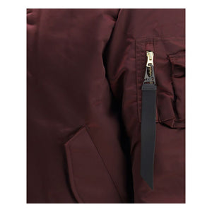 ALPHA INDUSTRIES Bordeaux Nylon Bomber
