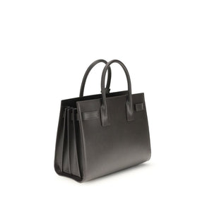 Saint Laurent Gray Calf Leather Bos Taurus Shoulder Bag
