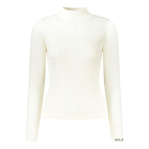 Pepe Jeans White Cotton Women Sweater