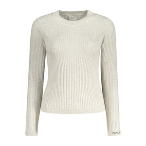 Pepe Jeans Gray Cotton Women Sweater