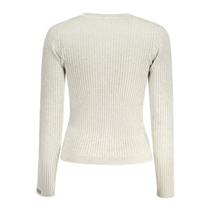 Pepe Jeans Gray Cotton Women Sweater