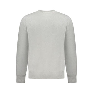 Accademia Militare Gray Cotton Men's Sweater