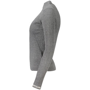 Pepe Jeans Gray Cotton Women Sweater