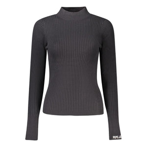 Pepe Jeans Black Cotton Women Sweater
