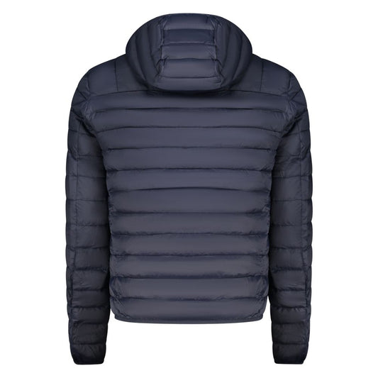 Cavalli Class Blue Polyester Men Jacket