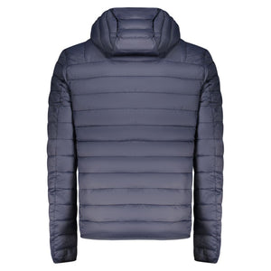 Cavalli Class Blue Polyester Men Jacket