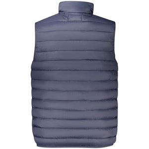 Cavalli Class Blue Polyester Men Jacket