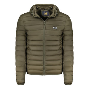 Cavalli Class Green Polyester Men Jacket