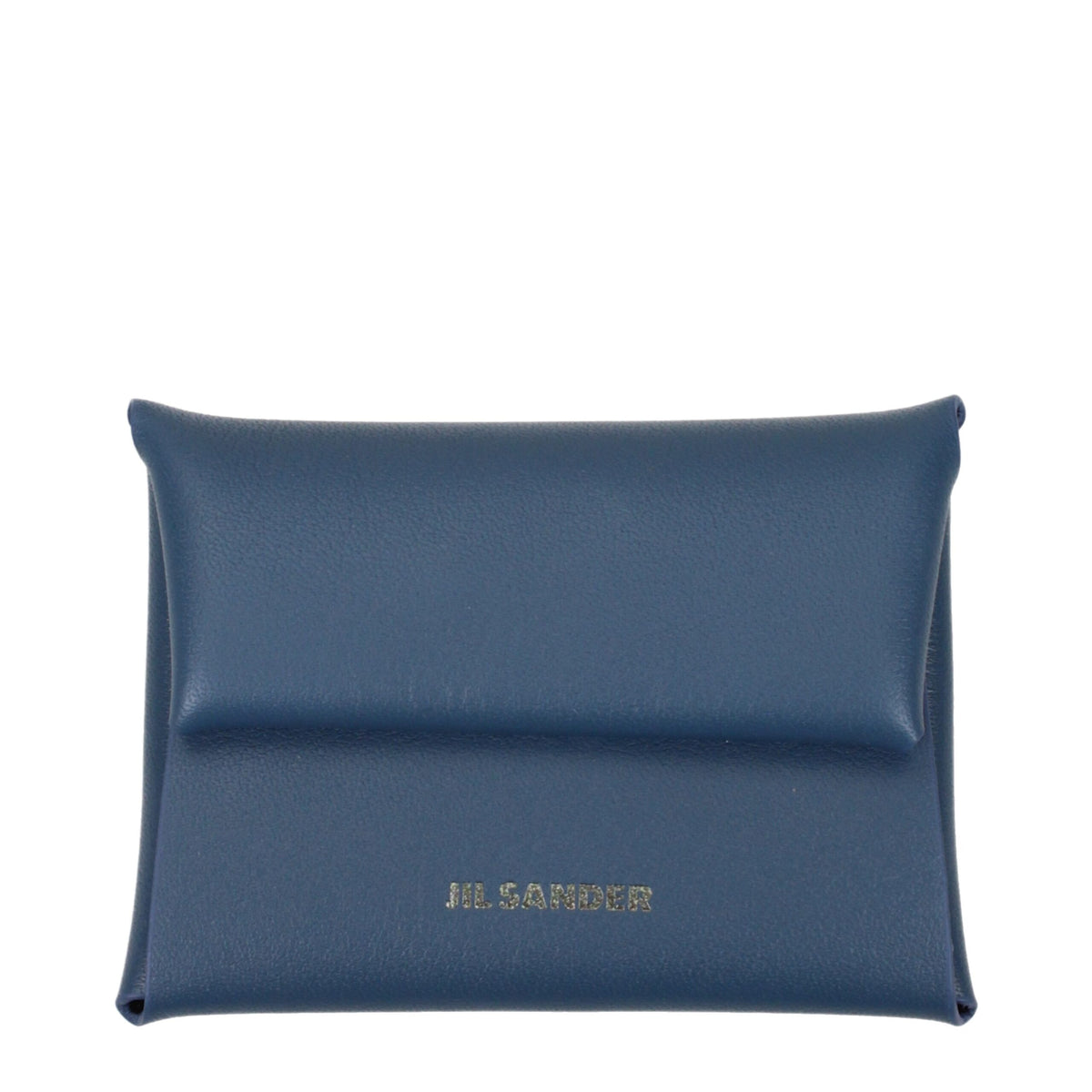 Jil Sander Blue Leather Wallet