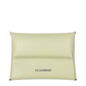 Jil Sander Green Leather Wallet