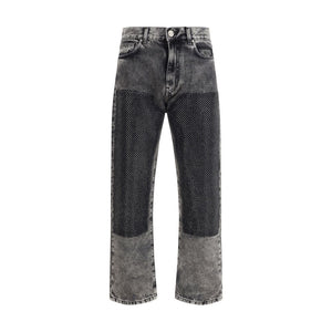PINKO Gray Cotton Jeans Denim