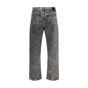 PINKO Gray Cotton Jeans Denim