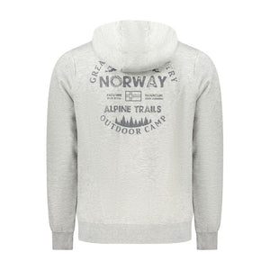 Norway 1963 Gray Cotton Men Sweater