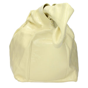 Jil Sander Yellow Leather Handbag