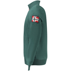 Norway 1963 Green Polyester Men Sweater
