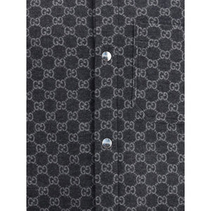 Gucci Gray Wool Coat