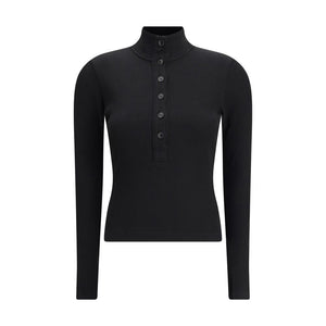Citizens of Humanity Black Cotton Longsleeve Shirt