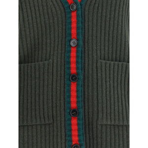 Gucci Green Wool Sleeveles Sweater