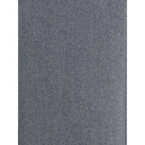 Thom Browne Gray Fleece Wool Long Skirt