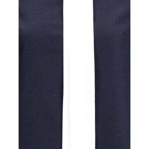 Thom Browne Blue Fleece Wool Casual Dress