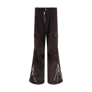 Dolce & Gabbana Brown Cotton Cargo Pants