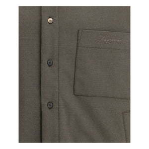 Jacquemus Bicolor Fleece Wool Jackets And Coat