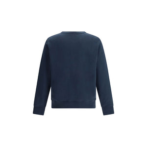 Maison Kitsuné Blue Cotton Sweatshirt