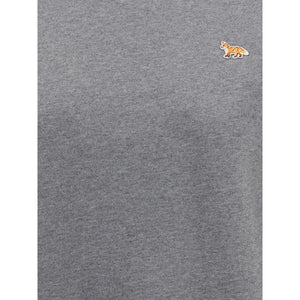 Maison Kitsuné Gray Cotton Sweatshirt