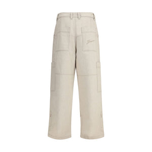 Jacquemus Beige Cotton Jeans Denim