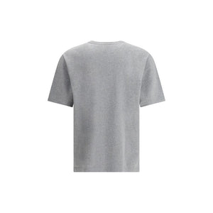 Maison Kitsuné Gray Cotton T-Shirt