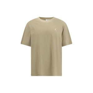 Maison Kitsuné Beige Cotton T-Shirt