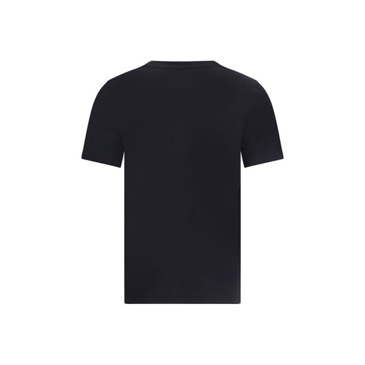 Maison Kitsuné Black Cotton T-Shirt
