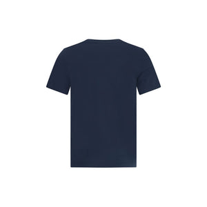 Maison Kitsuné Blue Cotton T-Shirt