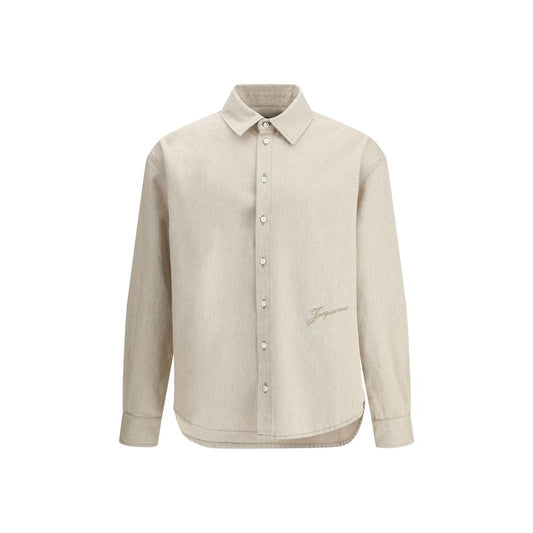 Jacquemus Beige Denim Shirt