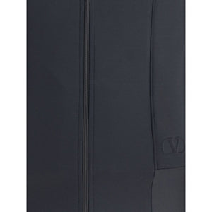 Valentino Black Polyester Sweatshirt