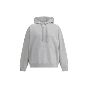 Off-White Gray Cotton Sweatshirt